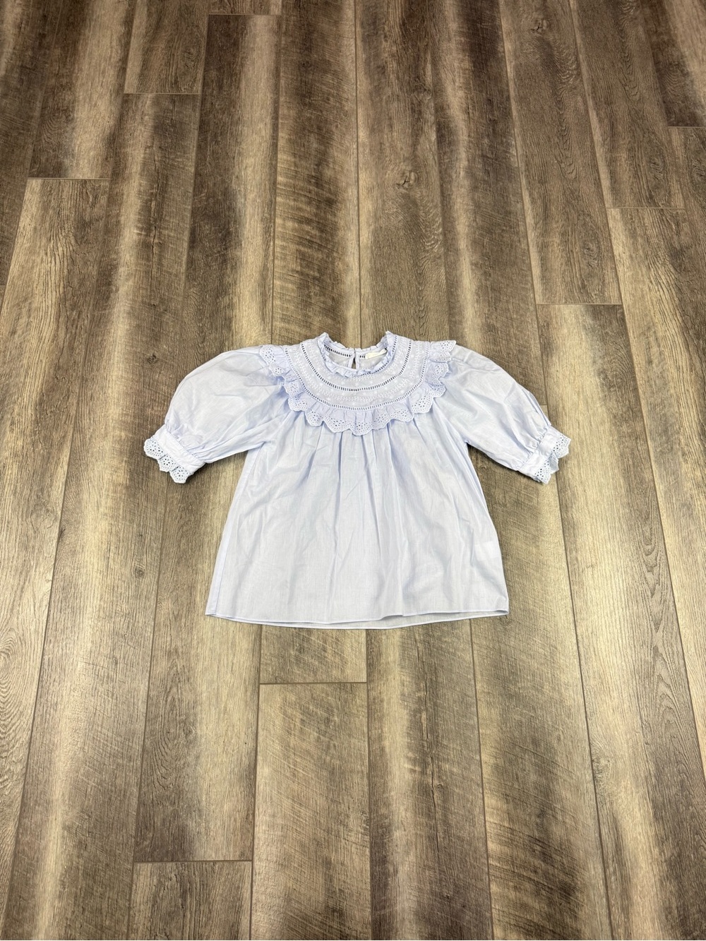 A Loves A Blue Blouse